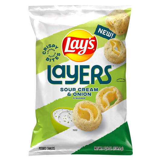 Lay's Layers Sour Cream & Onion 4.75oz