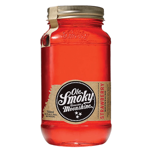Ole Smoky Tenn Moonshine Strawbery 750ml (65 Proof)