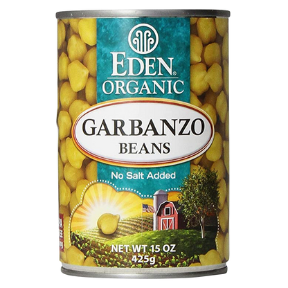 Eden Foods Organic No Salt Added Garbanzo Beans 15oz