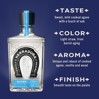 Herradura Silver Tequila 750ml Bottle