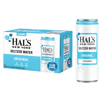 Hal's New York Original Seltzer 8pk 12oz Can