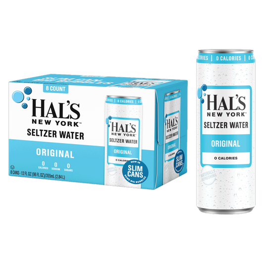 Hal's New York Original Seltzer 8pk 12oz Can