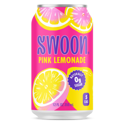 Swoon Zero Sugar Pink Lemonade 12oz Can