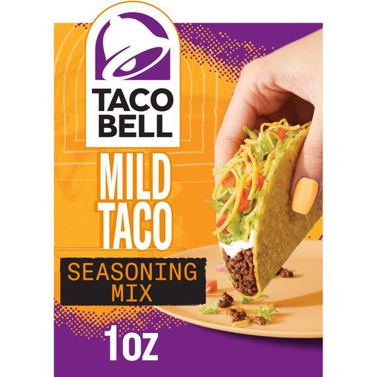 Kraft Heinz Taco Bell Mild Seasoning Mix, 1oz.