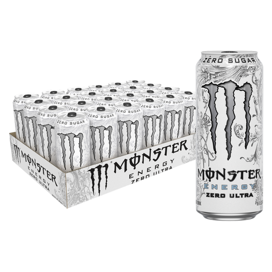 Monster Energy Zero Ultra 24pk 16oz Can- XL