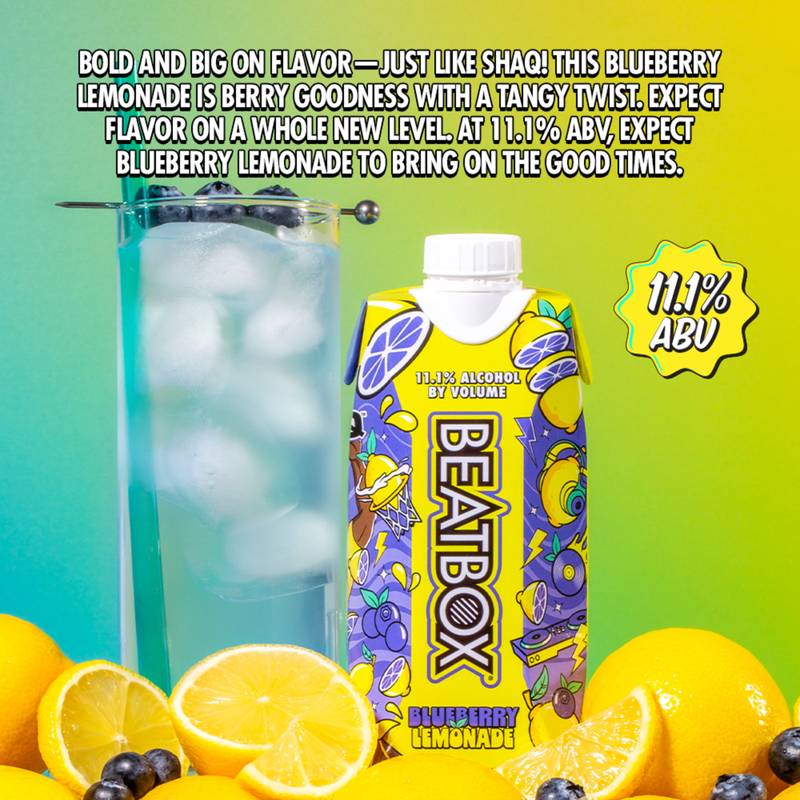 BeatBox Blueberry Lemonade 4pk 500ml
