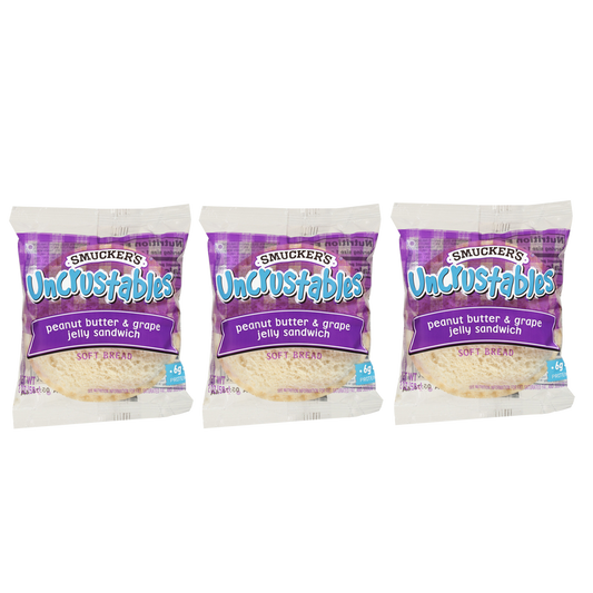 3ct Smucker's Frozen Uncrustables PB & Grape Jelly 2.6oz