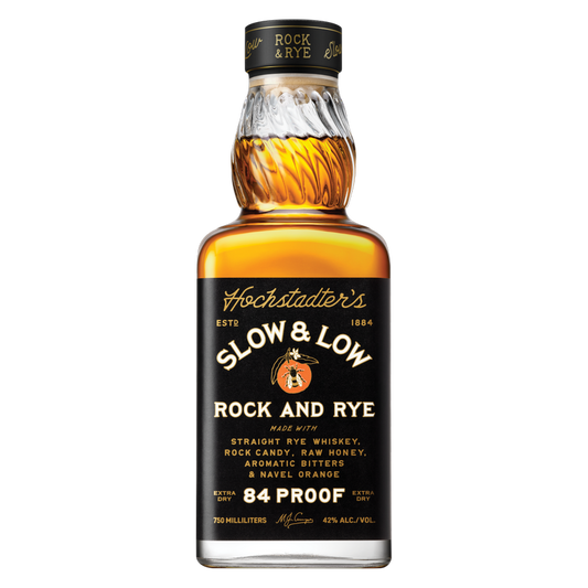 Slow & Low Rock And Rye Old-Fashioned 750ml (84 proof)