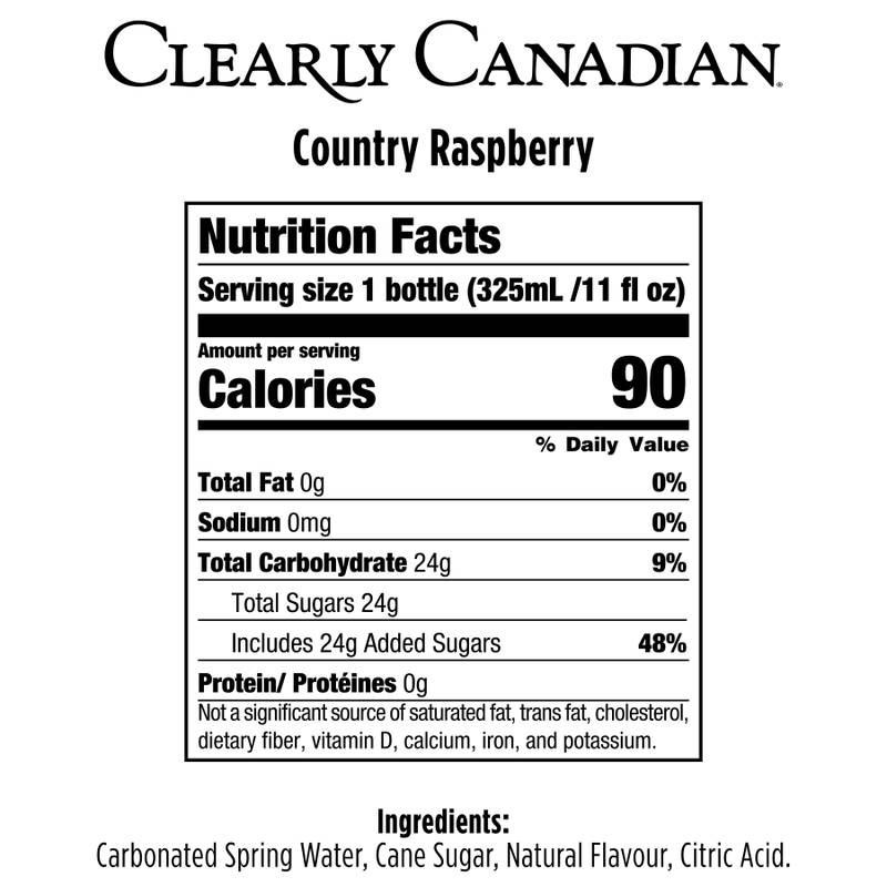 Clearly Canadian Country Raspberry 11oz Btl