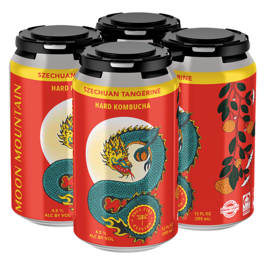 Soul Fixx Elixirs Moon Mountain Hard Kombucha (4PKC 12 OZ)