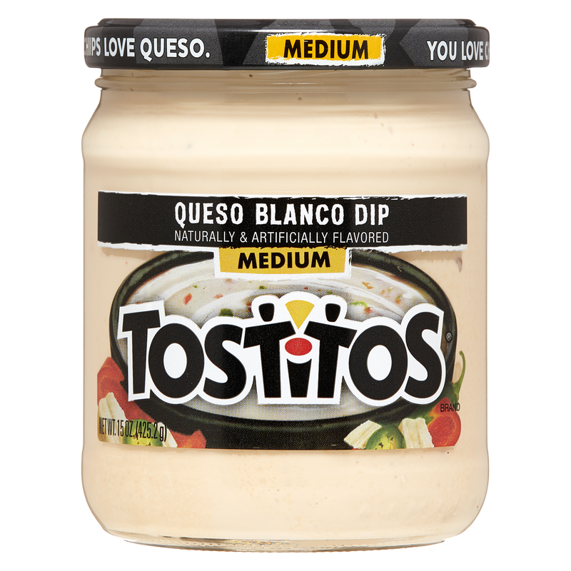 Tostitos Medium Queso Blanco Dip 15oz