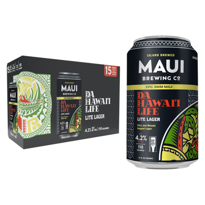 Maui Da Hawaii LIife Lite 15pk 12oz Cans