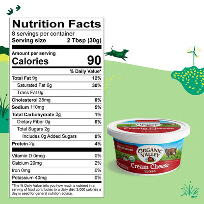 Organic Valley Cream Cheese Spread - 8oz