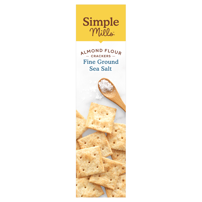 Simple Mills Fine Ground Sea Salt Almond Flour Crackers 4.25oz
