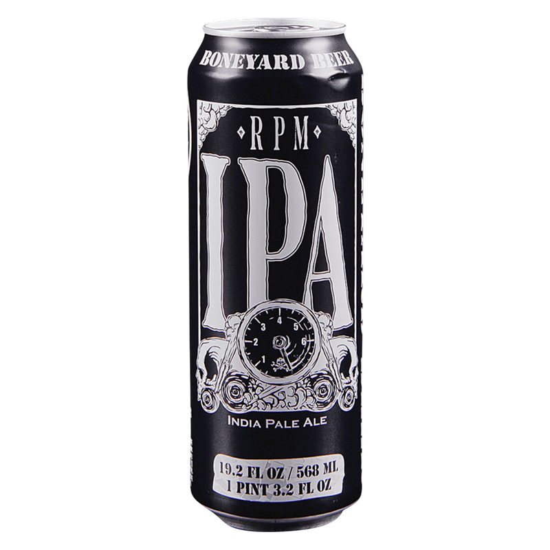 Boneyard Beer RPM IPA 19.2 oz can