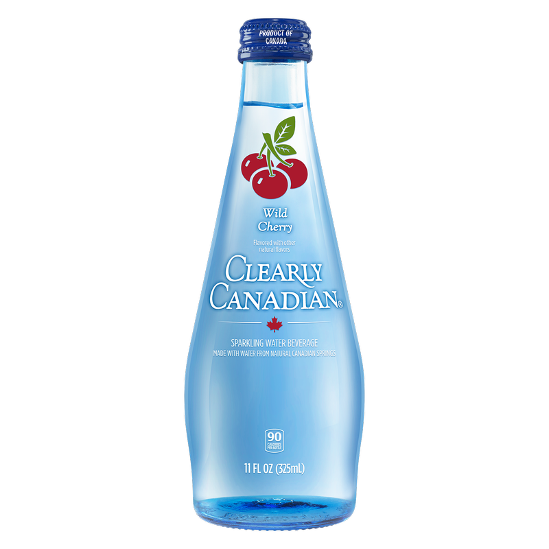Clearly Canadian Duo Wild Cherry and Mountain Blackberry 2pk 11oz