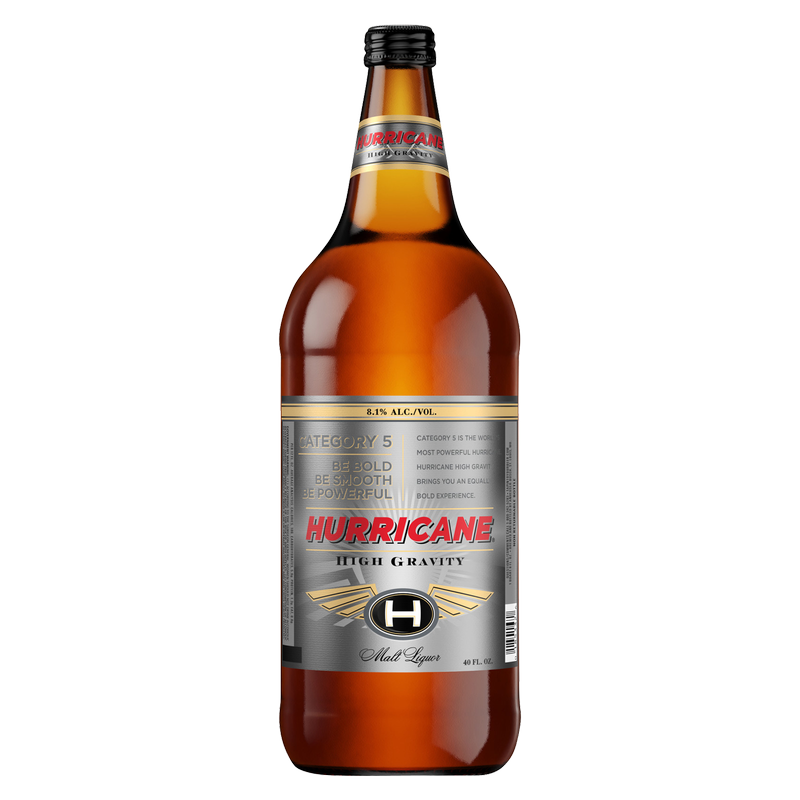 Hurricane High Gravity Single 40oz Btl 8.1% ABV