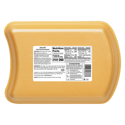 Johnsonville Frozen Hot Italian Sausage - 19oz