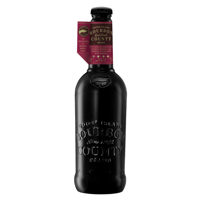 Goose Island Bourbon County Two Year Cask Finish Angels Envy 2023 16.9oz Btl 17% ABV