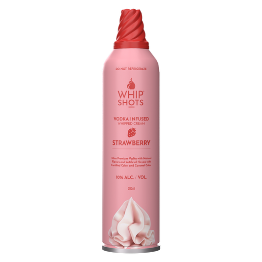 Whip Shots Strawberry 200ml 10% ABV