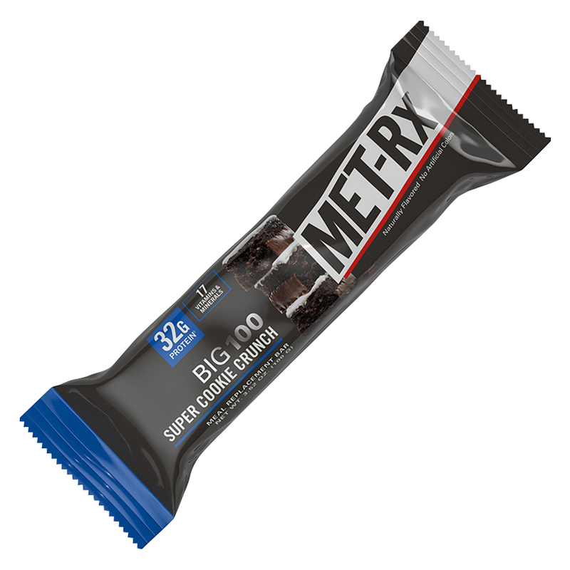 Met RX Big 100 Colossal Super Cookie Crunch Meal Replacement Bar 3.52oz