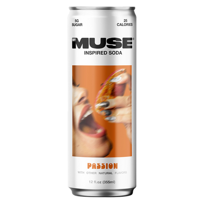 MYMUSE Inspired Soda Passion 12oz Can