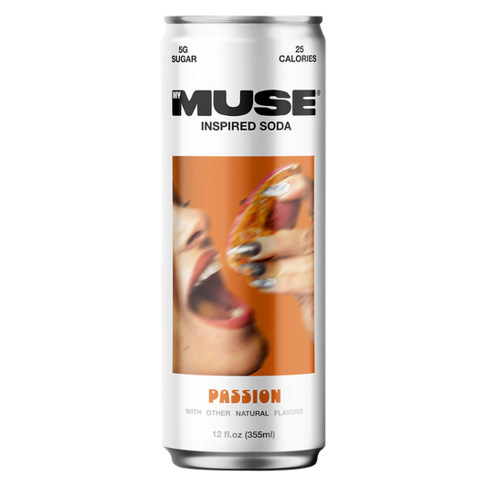 MYMUSE Inspired Soda Passion 12oz Can