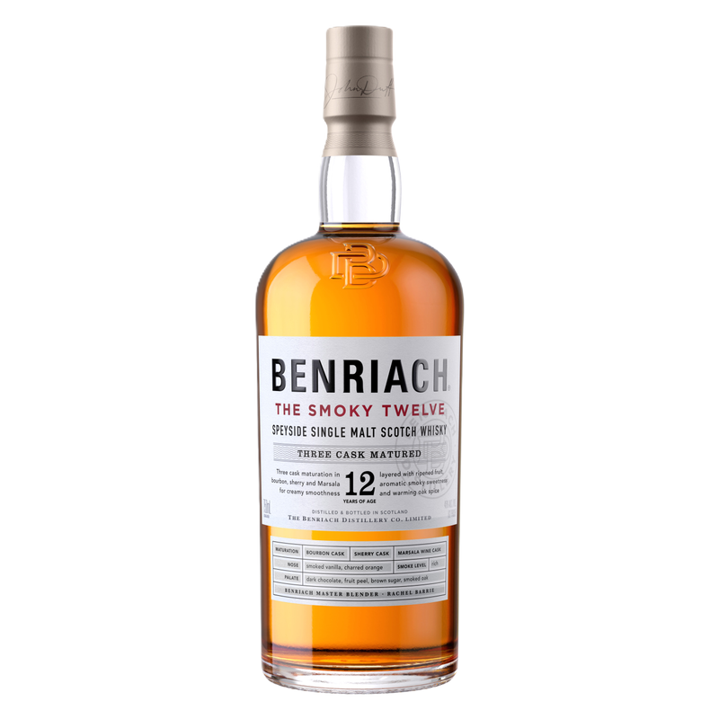 Benriach The Smoky Twelve Speyside Single Malt Scotch 750mL (92 Proof)