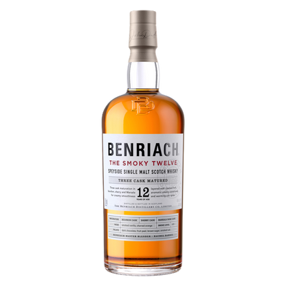 Benriach The Smoky Twelve Speyside Single Malt Scotch 750mL (92 Proof)