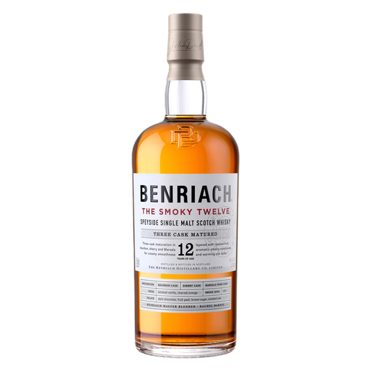 Benriach The Smoky Twelve Speyside Single Malt Scotch 750mL (92 Proof)