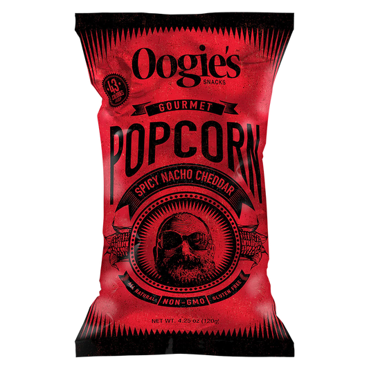 Oogie's Spicy Nacho Cheddar Popcorn 4.25oz