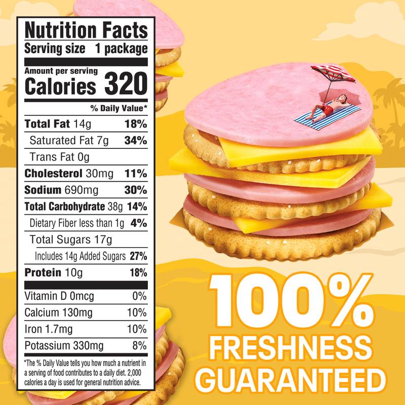 Lunchables Ham & American Cheese Lunch Combinations with Capri Sun - 9.1oz