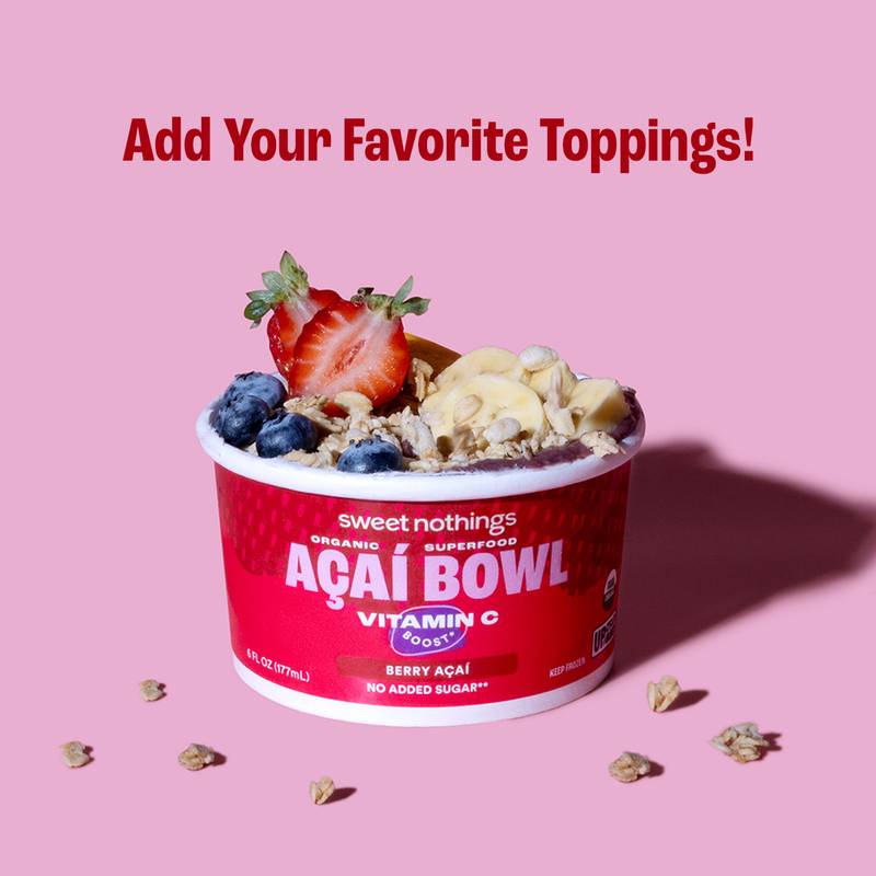 Sweet Nothings Berry Acai Bowl, 6oz