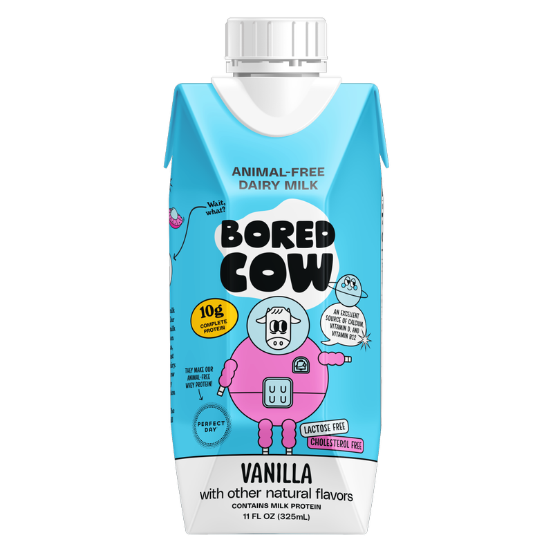 Bored Cow Animal-free Dairy Milk Vanilla 11oz Ctn