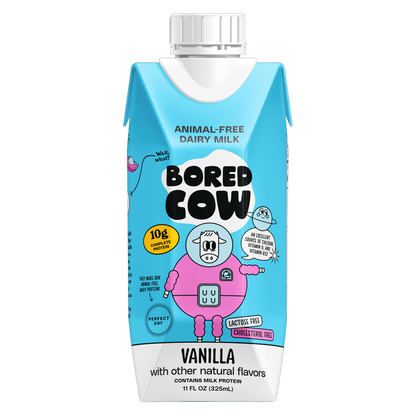 Bored Cow Animal-free Dairy Milk Vanilla 11oz Ctn