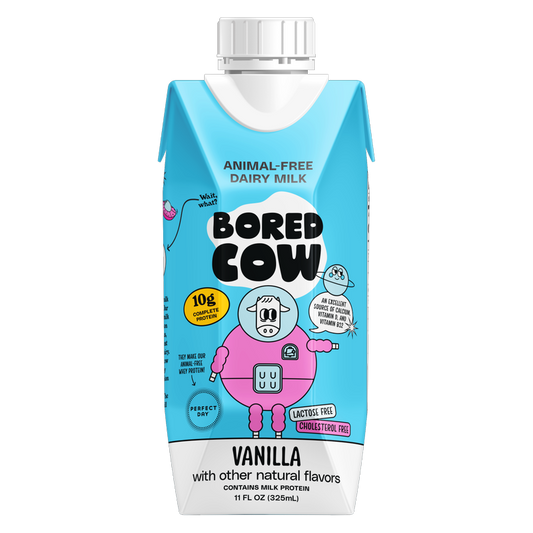 Bored Cow Animal-free Dairy Milk Vanilla 11oz Ctn