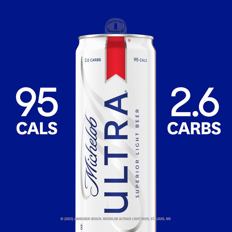 Michelob Ultra 12pk 16oz Can 4.2%