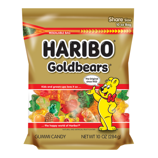 Haribo Goldbears Gummi Candy 10oz