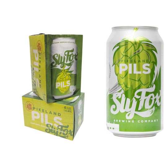 Sly Fox Brewing Pikeland Pilsner 6pk 12oz Can 4.9% ABV
