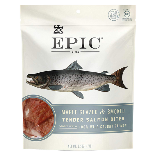 Epic Maple Glazed & Smoked Salmon Bites 2.5oz