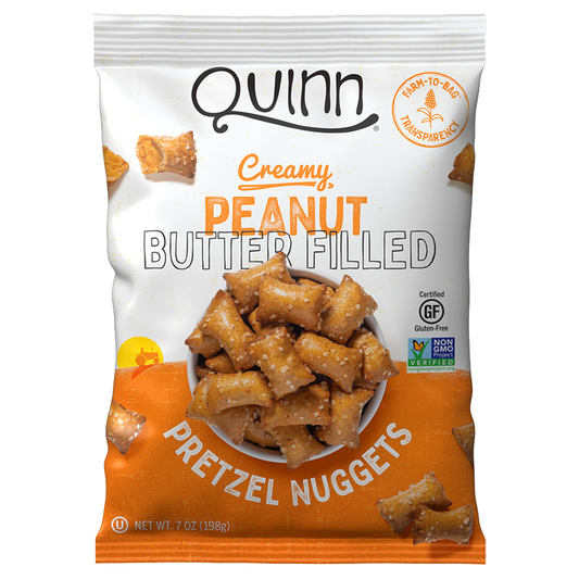 Quinn Peanut Butter Filled Pretzel Nuggets 7oz