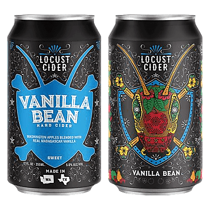 Locust Cider Vanilla Bean 6pk 12oz Can
