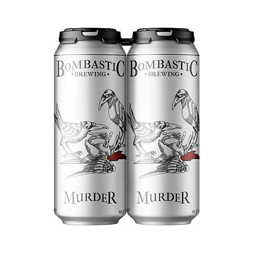 Bombastic Brewing Murder Imperial Stout (4PKC 16 OZ)