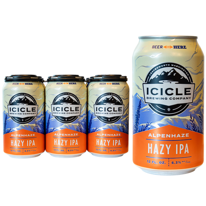 Icicle Alpenhaze Hazy IPA 6pk 12oz Can 6.3% ABV
