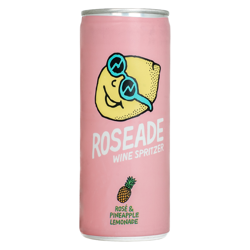 Roseade Pineapple Lemon Spritz 4pk 250ml Cans