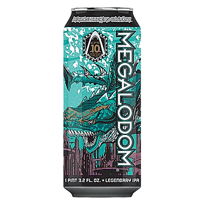 Ninkasi Brewing Megalodom Legendary IPA Single 19.2oz Can