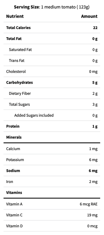 Organic Tomatoes on the Vine - 1lb