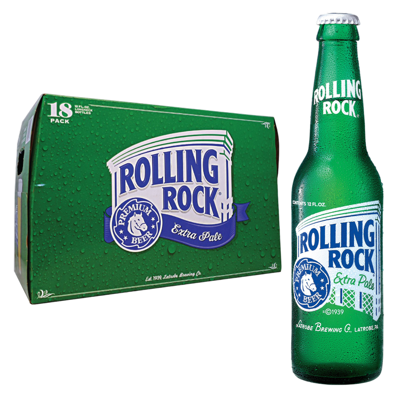 Rolling Rock 18pk 12oz Btl 4.4% ABV