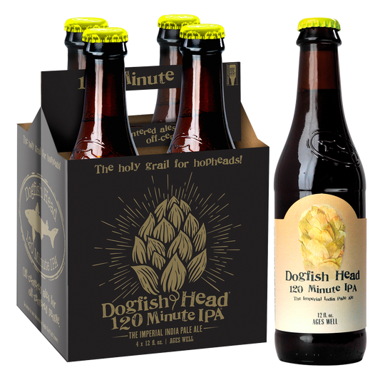 Dogfish Head 120 Minute IPA 4pk 12oz Btl 15.0% ABV