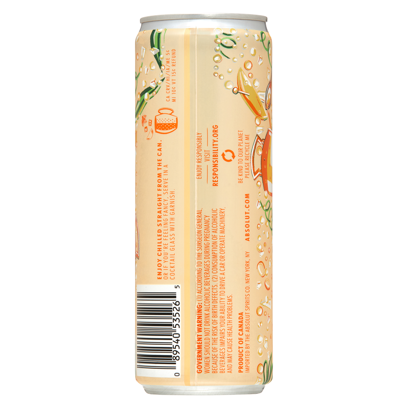 Absolut Mango Mule 4pk 12oz Can 7.0% ABV